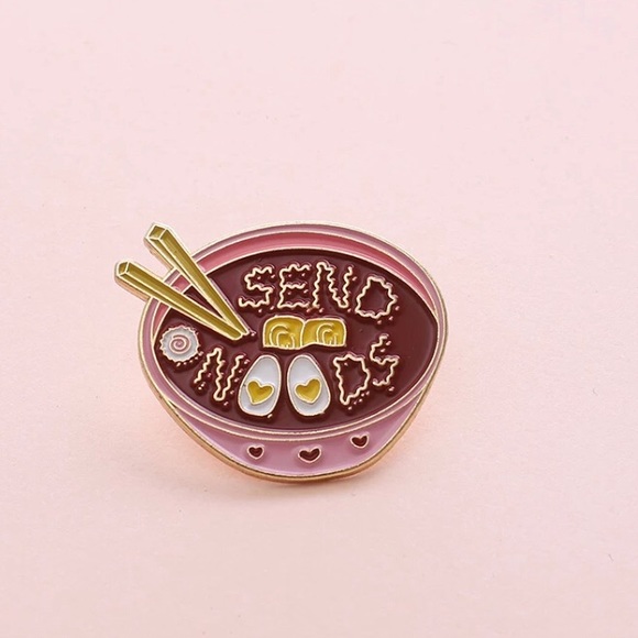 Send Nudes / Noods Enamel Pin - Picture 2 of 6